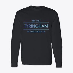 Tyringham Massachusetts Horizon Classic Long Sleeve T-Shirt