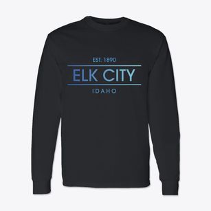 Elk City Idaho Horizon Classic Long Sleeve T-Shirt