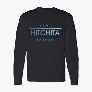 Hitchita Oklahoma Horizon Classic Long Sleeve T-Shirt