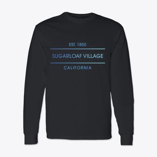 Sugarloaf Village California Horizon Classic Long Sleeve T-Shirt