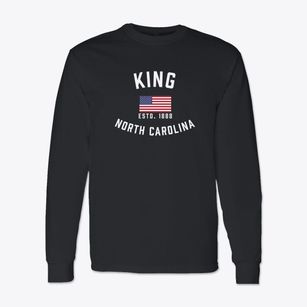 King North Carolina Patriot Classic Long Sleeve T-Shirt