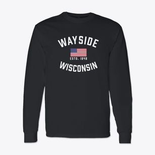Wayside Wisconsin Patriot Classic Long Sleeve T-Shirt
