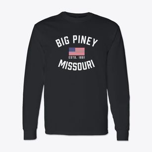 Big Piney Missouri Patriot Classic Long Sleeve T-Shirt