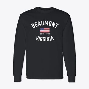 Beaumont Virginia Patriot Classic Long Sleeve T-Shirt