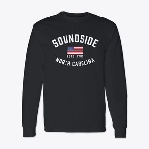 Soundside North Carolina Patriot Classic Long Sleeve T-Shirt