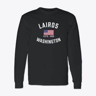 Lairds Washington Patriot Classic Long Sleeve T-Shirt