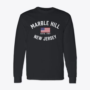 Marble Hill New Jersey Patriot Classic Long Sleeve T-Shirt