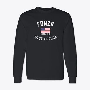 Fonzo West Virginia Patriot Classic Long Sleeve T-Shirt