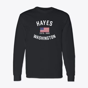 Hayes Washington Patriot Classic Long Sleeve T-Shirt