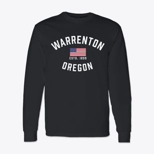 Warrenton Oregon Patriot Classic Long Sleeve T-Shirt