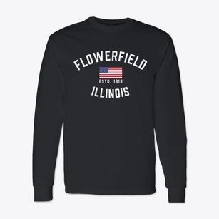 Flowerfield Illinois Patriot Classic Long Sleeve T-Shirt