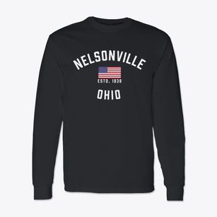 Nelsonville Ohio Patriot Classic Long Sleeve T-Shirt