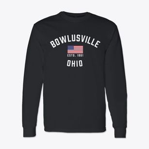 Bowlusville Ohio Patriot Classic Long Sleeve T-Shirt