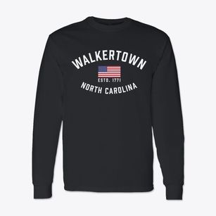 Walkertown North Carolina Patriot Classic Long Sleeve T-Shirt