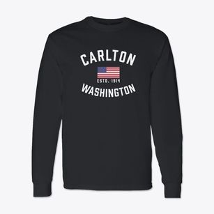 Carlton Washington Patriot Classic Long Sleeve T-Shirt