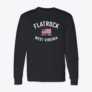 Flatrock West Virginia Patriot Classic Long Sleeve T-Shirt