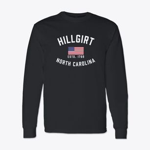 Hillgirt North Carolina Patriot Classic Long Sleeve T-Shirt
