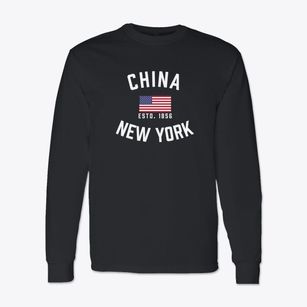 China New York Patriot Classic Long Sleeve T-Shirt