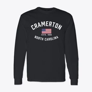 Cramerton North Carolina Patriot Classic Long Sleeve T-Shirt