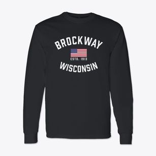 Brockway Wisconsin Patriot Classic Long Sleeve T-Shirt