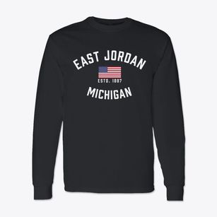 East Jordan Michigan Patriot Classic Long Sleeve T-Shirt