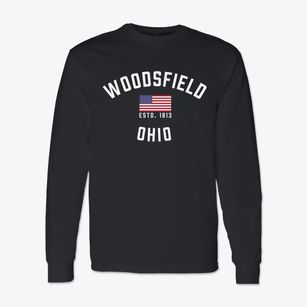 Woodsfield Ohio Patriot Classic Long Sleeve T-Shirt