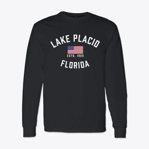 Lake Placid Florida Patriot Classic Long Sleeve T-Shirt