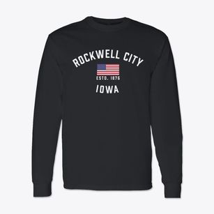Rockwell City Iowa Patriot Classic Long Sleeve T-Shirt