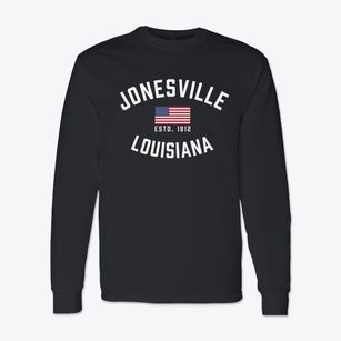Jonesville Louisiana Patriot Classic Long Sleeve T-Shirt