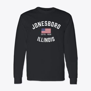 Jonesboro Illinois Patriot Classic Long Sleeve T-Shirt