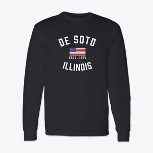 De Soto Illinois Patriot Classic Long Sleeve T-Shirt