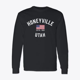 Honeyville Utah Patriot Classic Long Sleeve T-Shirt