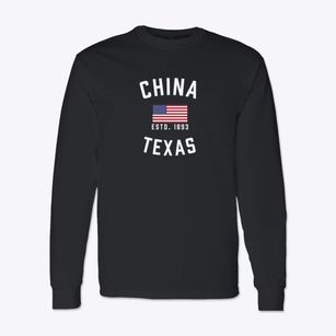 China Texas Patriot Classic Long Sleeve T-Shirt