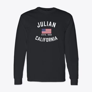 Julian California Patriot Classic Long Sleeve T-Shirt