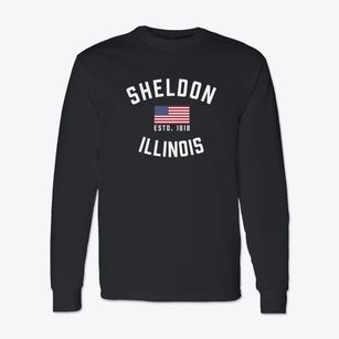 Sheldon Illinois Patriot Classic Long Sleeve T-Shirt
