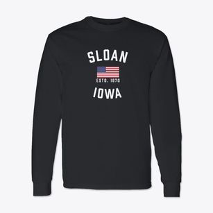 Sloan Iowa Patriot Classic Long Sleeve T-Shirt