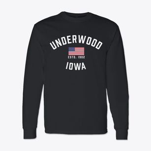 Underwood Iowa Patriot Classic Long Sleeve T-Shirt
