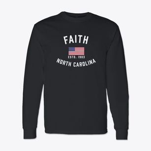 Faith North Carolina Patriot Classic Long Sleeve T-Shirt