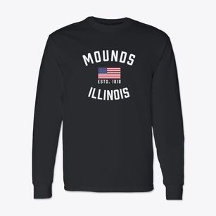 Mounds Illinois Patriot Classic Long Sleeve T-Shirt