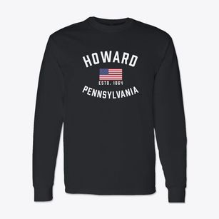 Howard Pennsylvania Patriot Classic Long Sleeve T-Shirt
