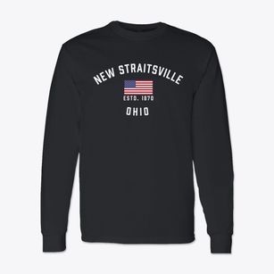 New Straitsville Ohio Patriot Classic Long Sleeve T-Shirt