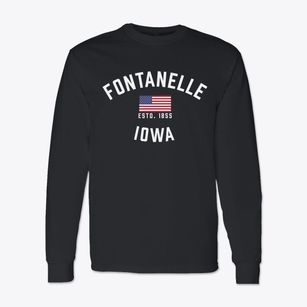 Fontanelle Iowa Patriot Classic Long Sleeve T-Shirt