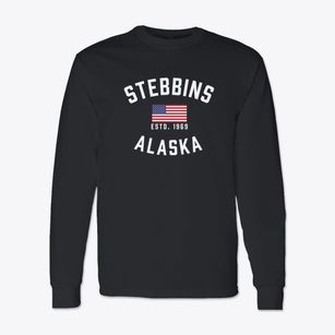 Stebbins Alaska Patriot Classic Long Sleeve T-Shirt