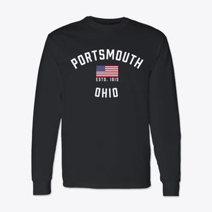 Portsmouth Ohio Patriot Classic Long Sleeve T-Shirt