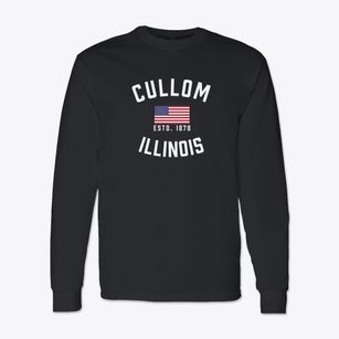 Cullom Illinois Patriot Classic Long Sleeve T-Shirt