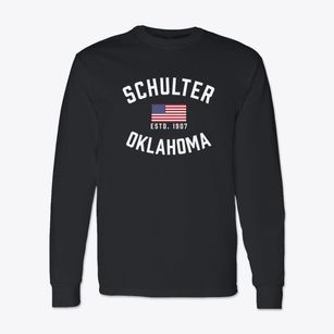 Schulter Oklahoma Patriot Classic Long Sleeve T-Shirt