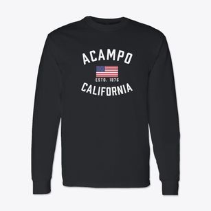 Acampo California Patriot Classic Long Sleeve T-Shirt