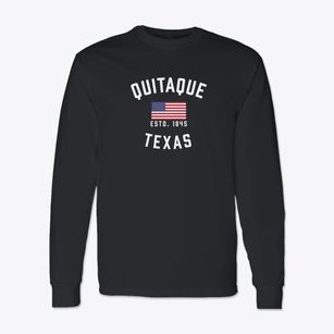 Quitaque Texas Patriot Classic Long Sleeve T-Shirt
