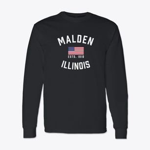 Malden Illinois Patriot Classic Long Sleeve T-Shirt