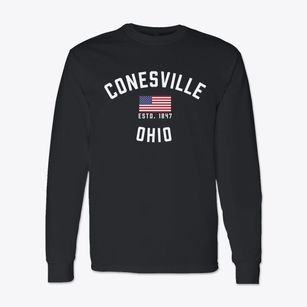 Conesville Ohio Patriot Classic Long Sleeve T-Shirt